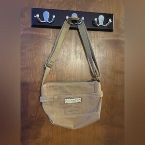 Fossil Beige Crossbody Bag